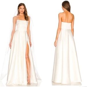 Sau Lee  x REVOLVE Heidi Gown in White
